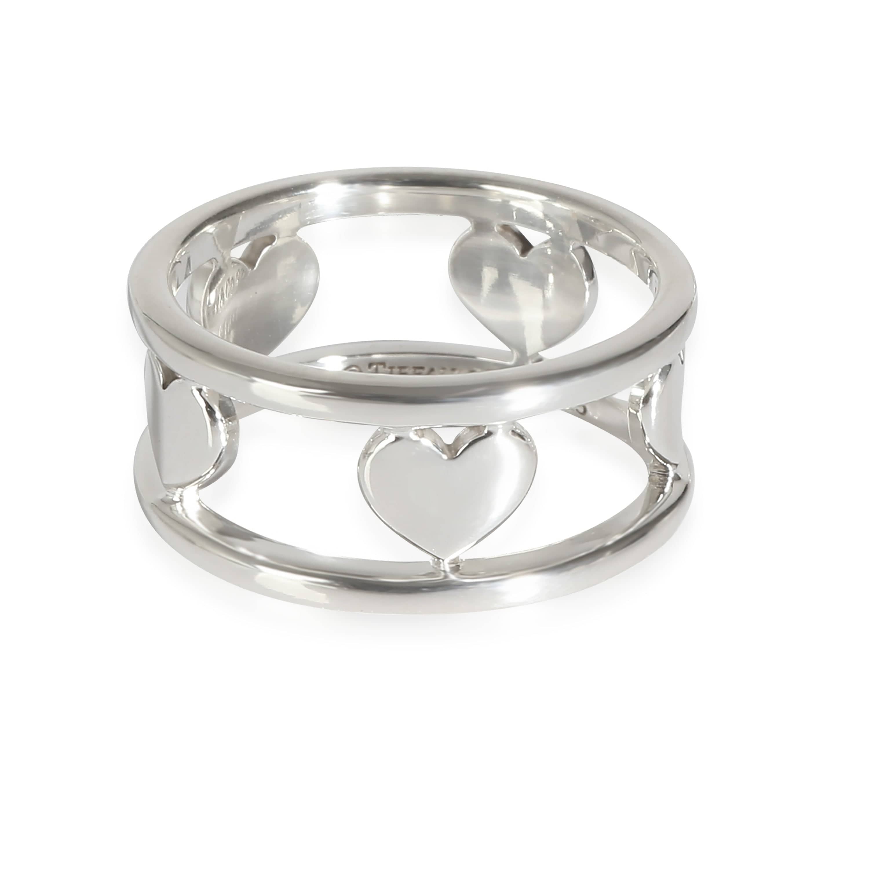 Tiffany & Co. Tiffany & Co. Cutout Heart Ring in  Sterling Silver