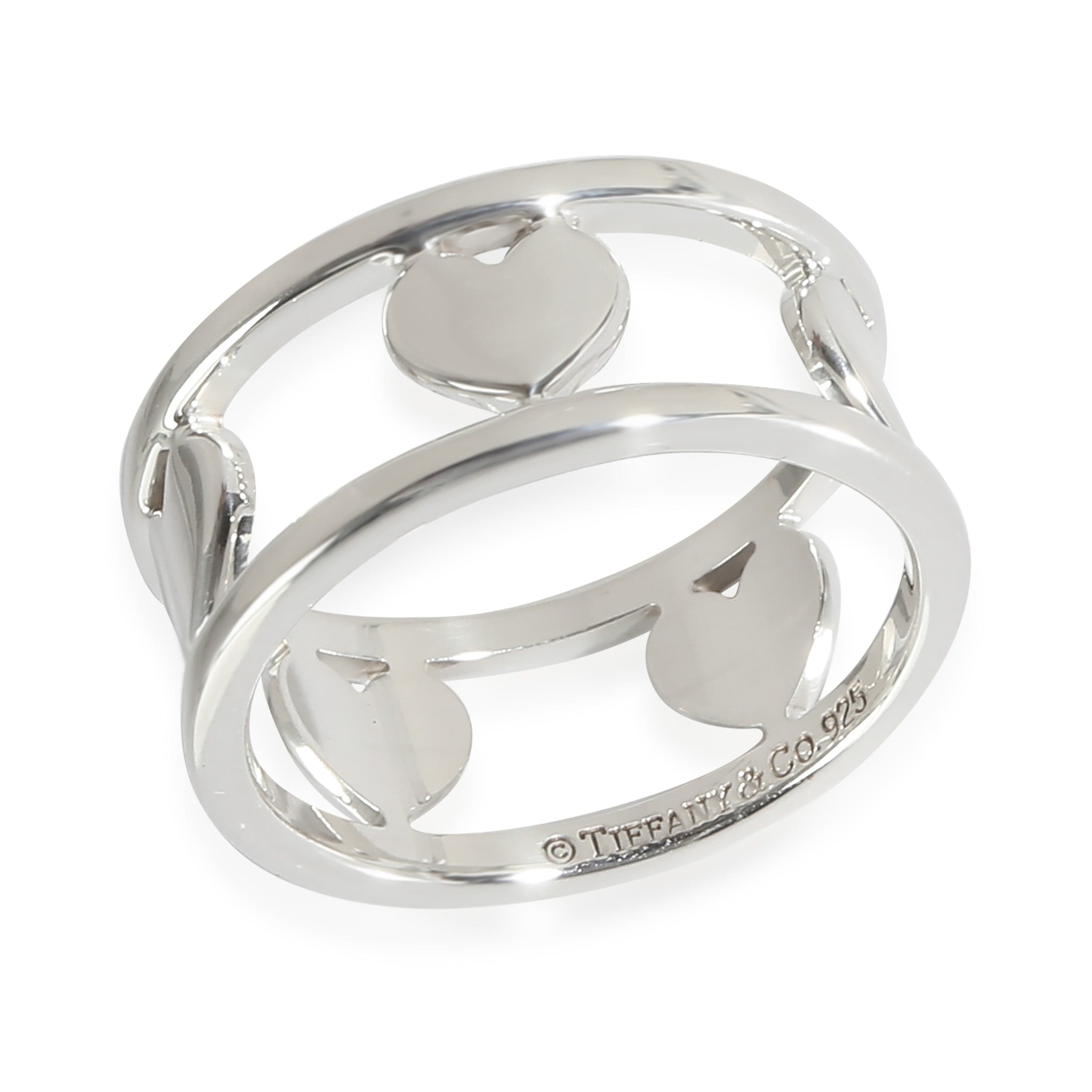 Tiffany & Co. Tiffany & Co. Cutout Heart Ring in  Sterling Silver