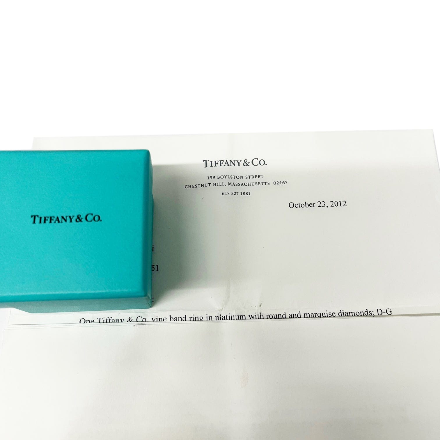 Tiffany & Co. Tiffany & Co. Vine 8.8 mm Wide Diamond Band in Platinum 1.25 CTW