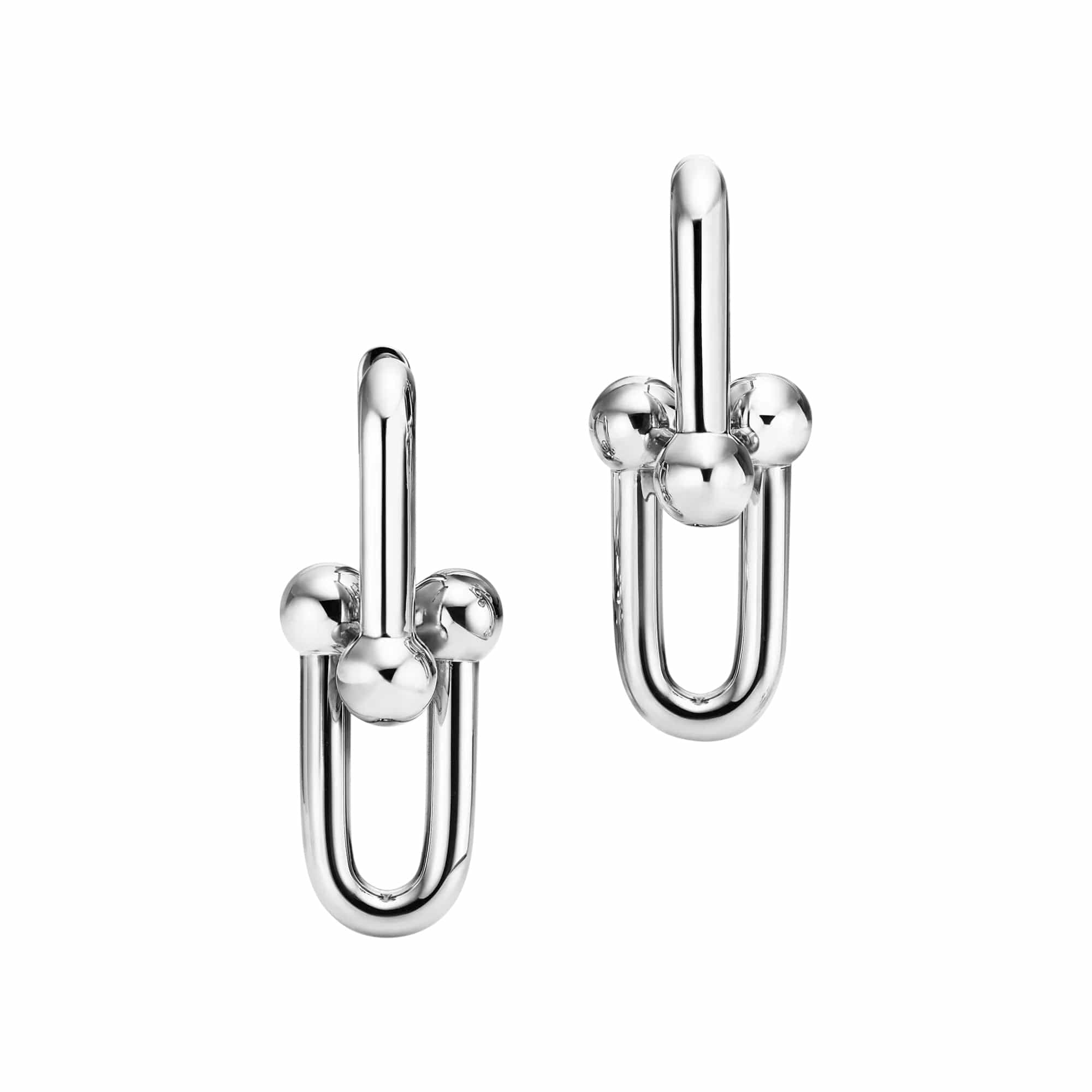 Tiffany Tiffany Hardwear Large Link Earrings in Sterling Silver