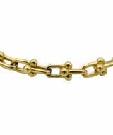Tiffany Tiffany & Co. Hardware Micro Link gold bracelet AHC1652