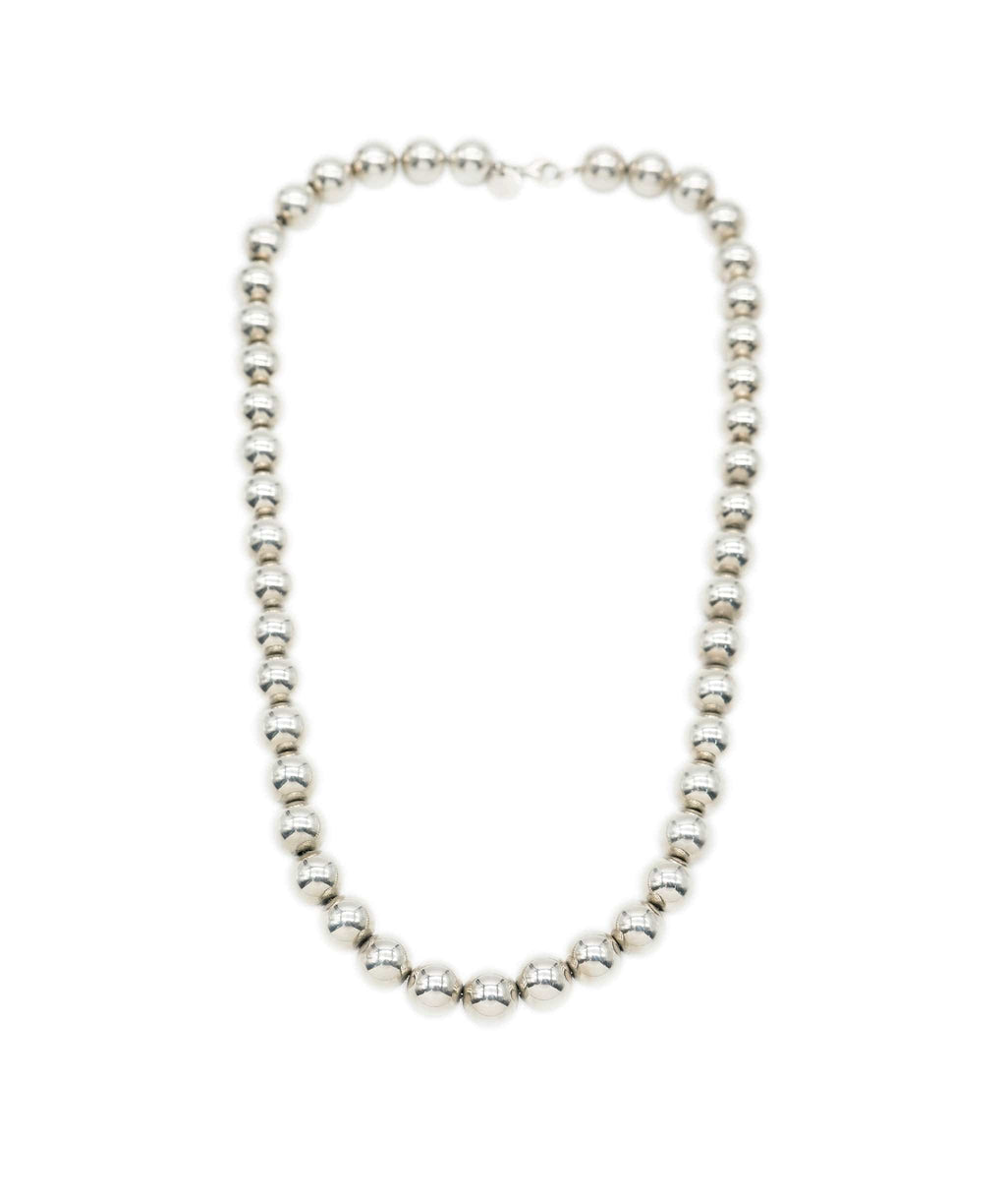 Tiffany & Co. Sterling Silver HardWear Ball Necklace ABC0011 ...