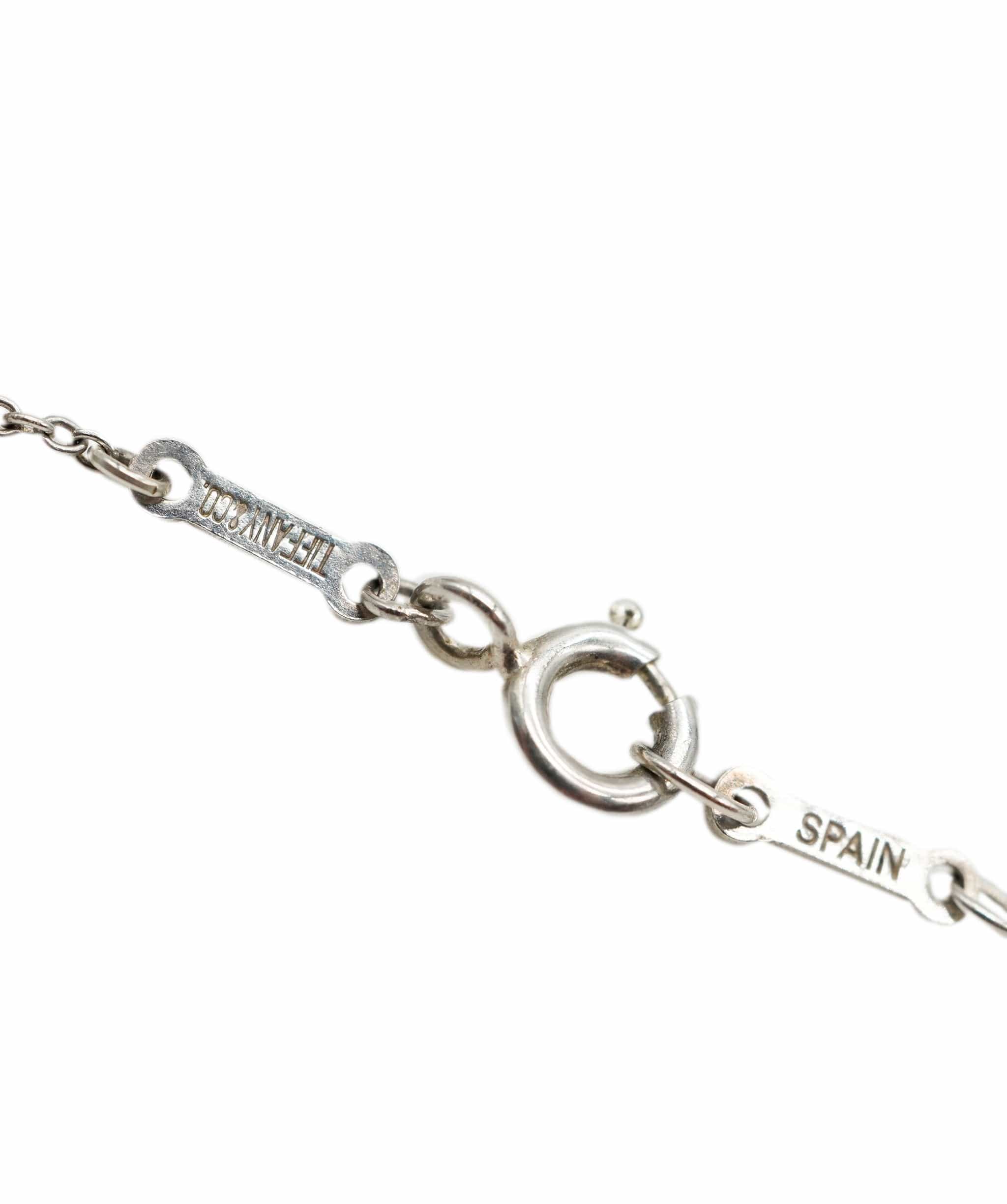 Tiffany Tiffany & Co. Elsa Peretti Sterling Silver Large Starfish Pendant Necklace ABC0373