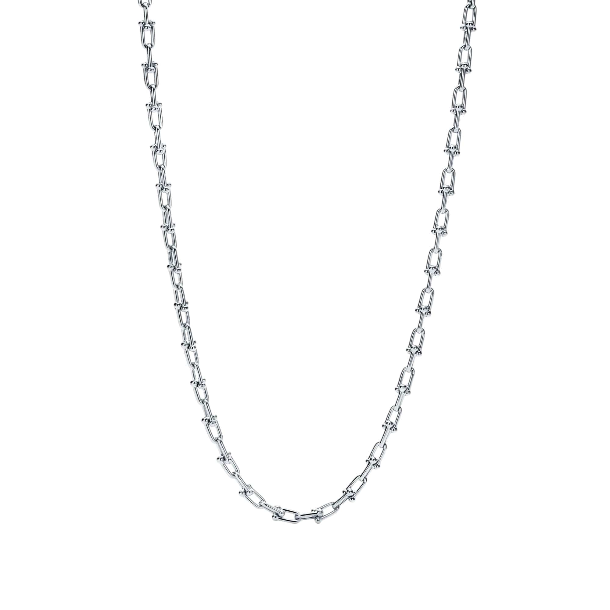 Tiffany Tiffany Hardwear Small Link Necklace Sterling Silver