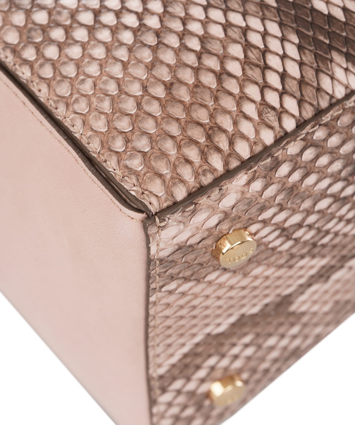 Todds Todds D-styling Mini Baulettto Python Bag ALC4348