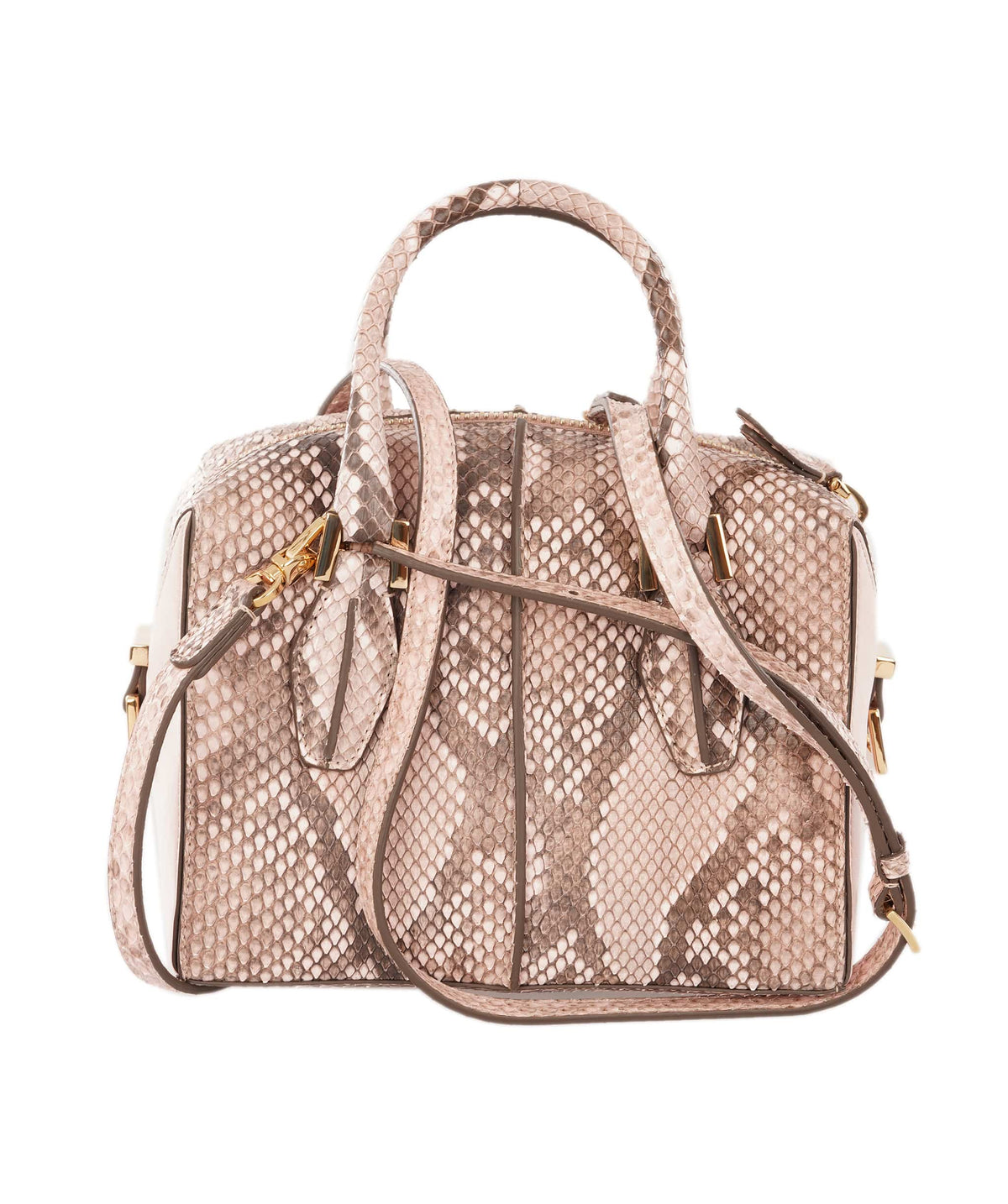 Todds Todds D-styling Mini Baulettto Python Bag ALC4348