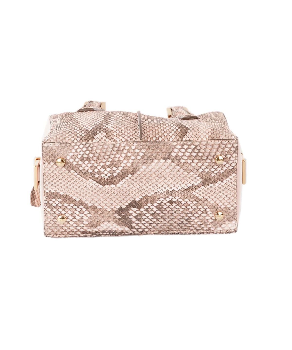 Todds Todds D-styling Mini Baulettto Python Bag ALC4348