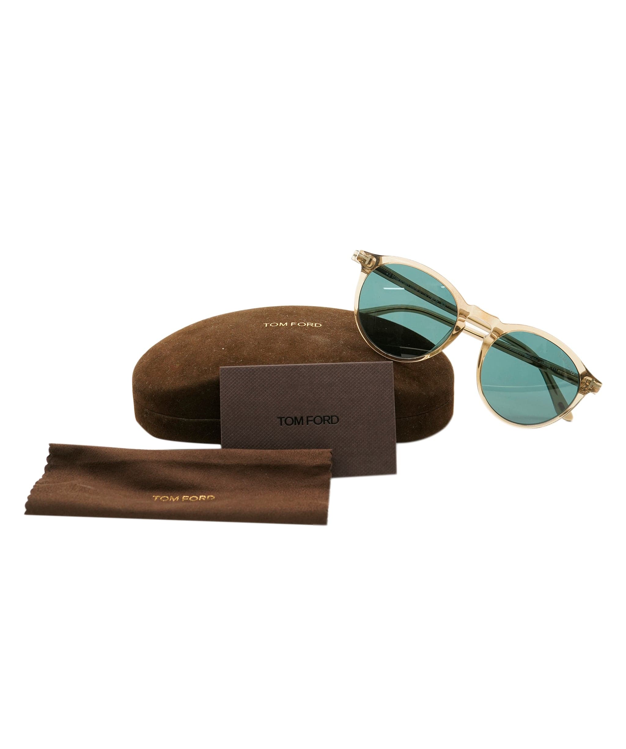 Tom Ford Tom Ford Oval Brown Sunglasses  ALC2957