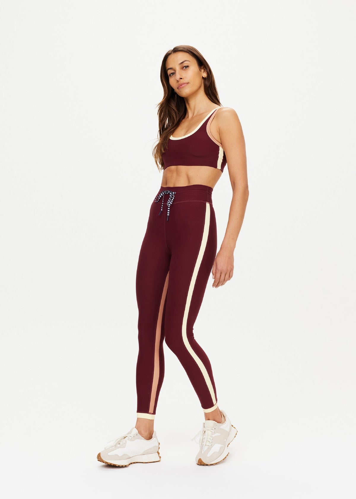 Trail Harley Midi Legging Burgundy| سروال ضيقTrail - Maison Clad