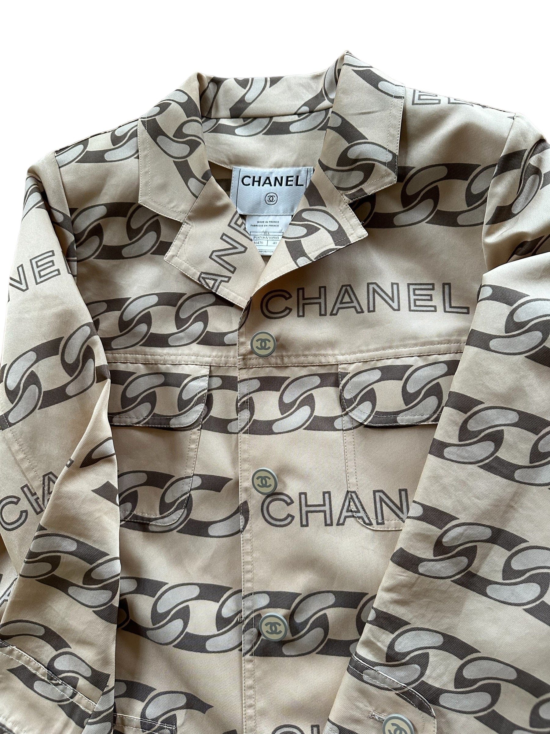 TY Chanel Trench Coat - Size 40