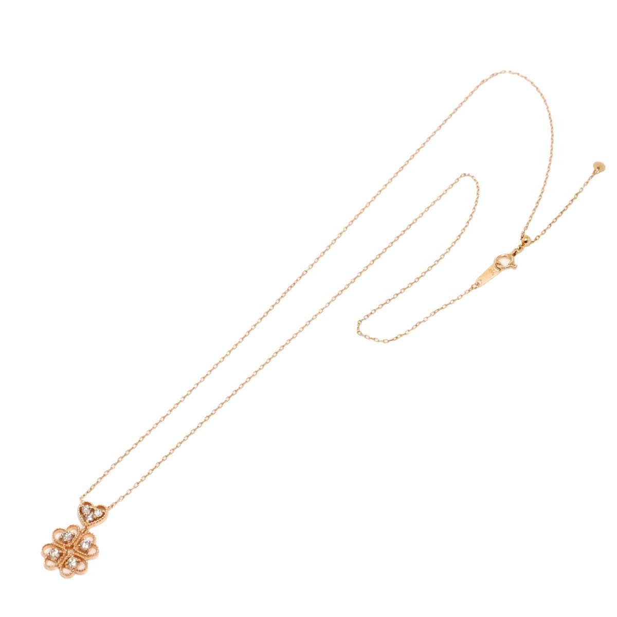 Unbranded Diamond 0.29ct Necklace 10K Pink Gold 416 90300655