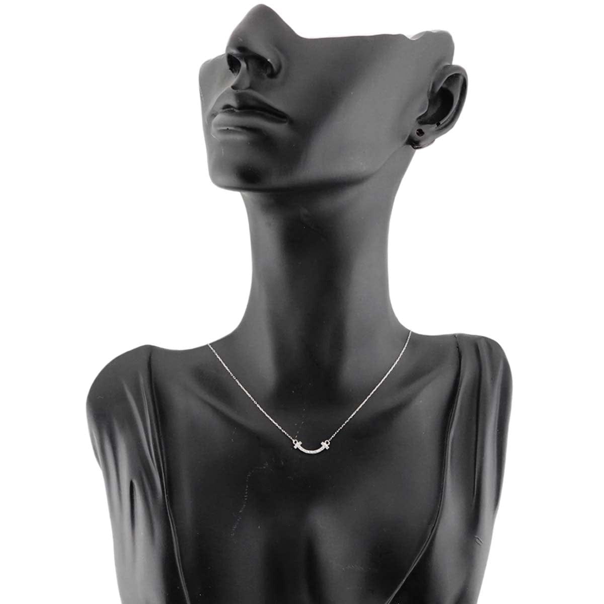 Unbranded Diamond 0.08ct Necklace Pt Platinum 90306994