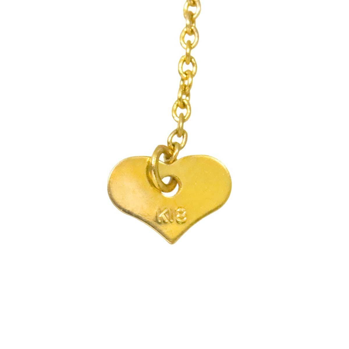 Unbranded Diamond 0.21ct/0.20ct Necklace 18K YG Yellow Gold 750 90305607