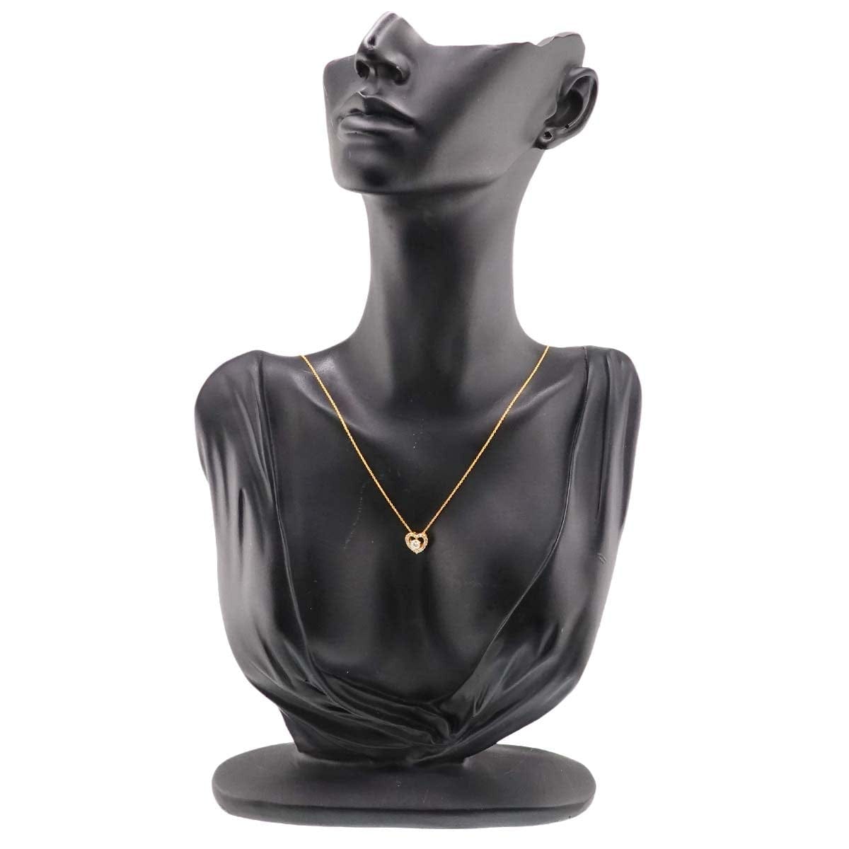 Unbranded Diamond 0.21ct/0.20ct Necklace 18K YG Yellow Gold 750 90305607