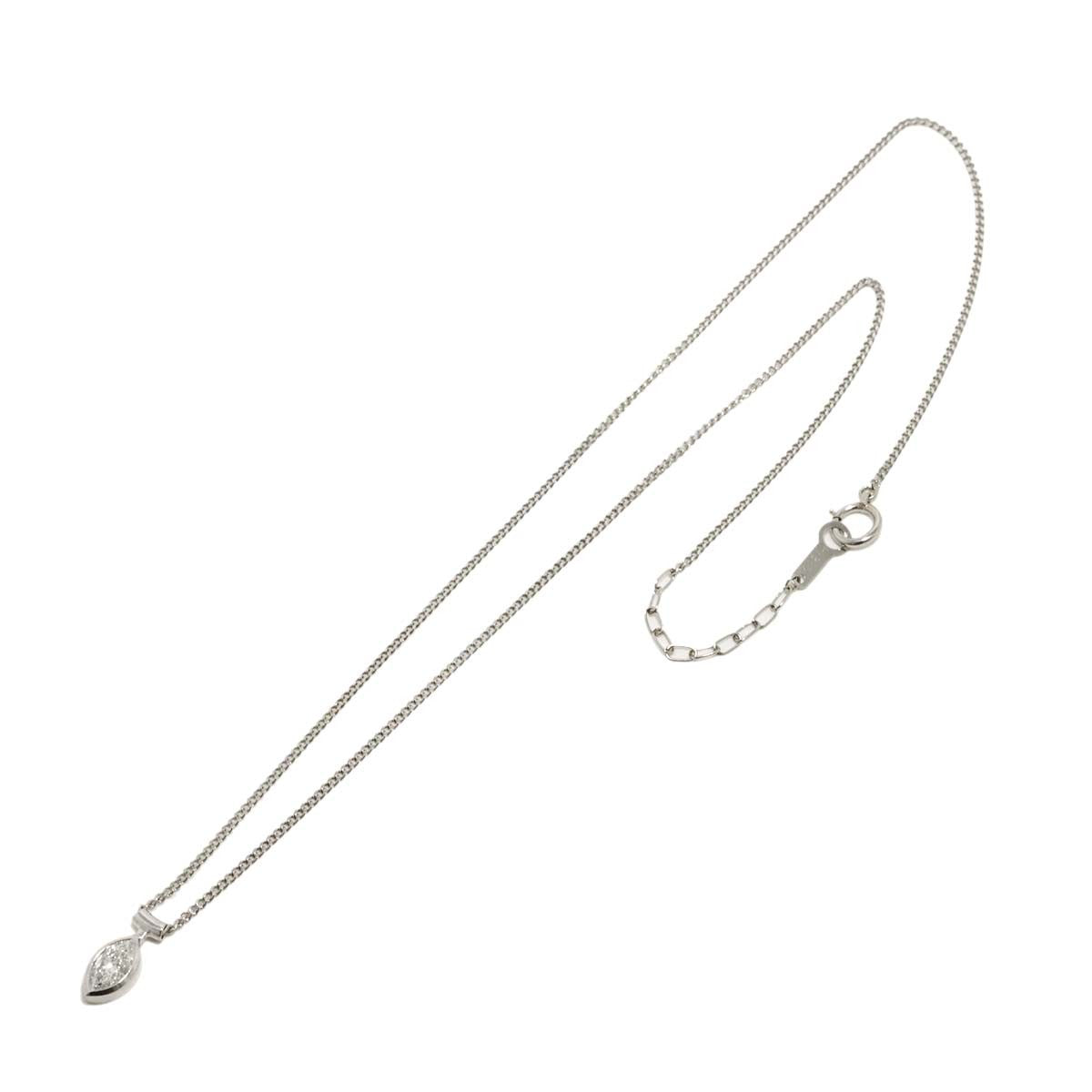 Unbranded Diamond 0.39ct Necklace Pt Platinum 90291923