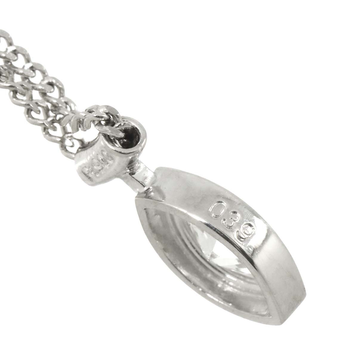 Unbranded Diamond 0.39ct Necklace Pt Platinum 90291923