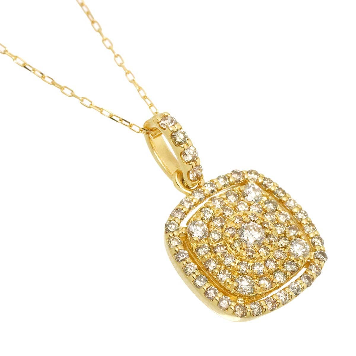 Unbranded Diamond 0.40ct Necklace 18K YG Yellow Gold 750 90312901