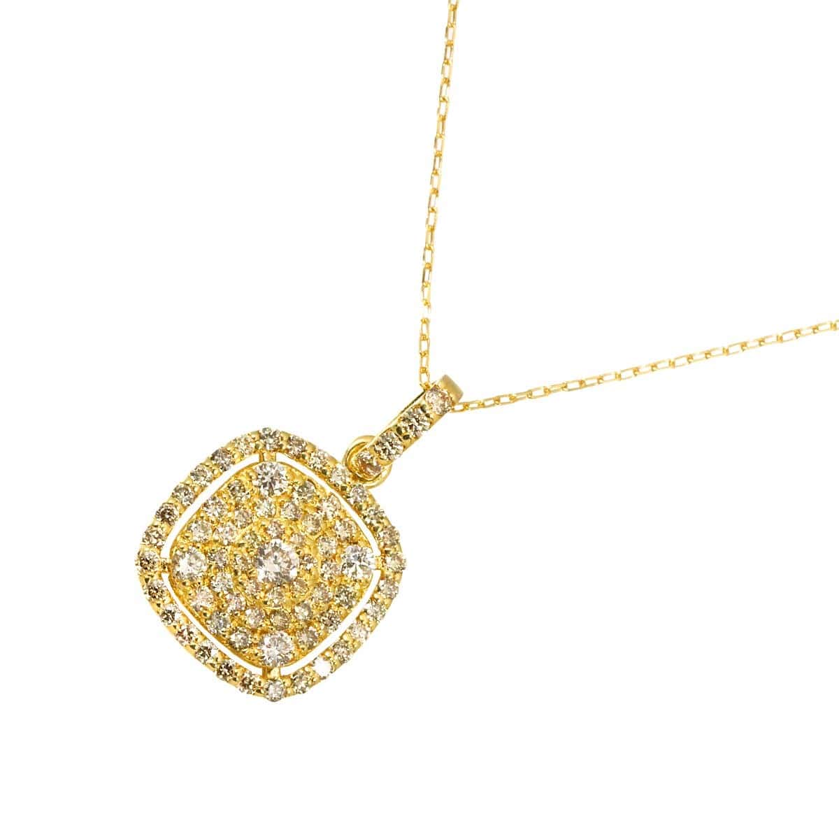 Unbranded Diamond 0.40ct Necklace 18K YG Yellow Gold 750 90312901