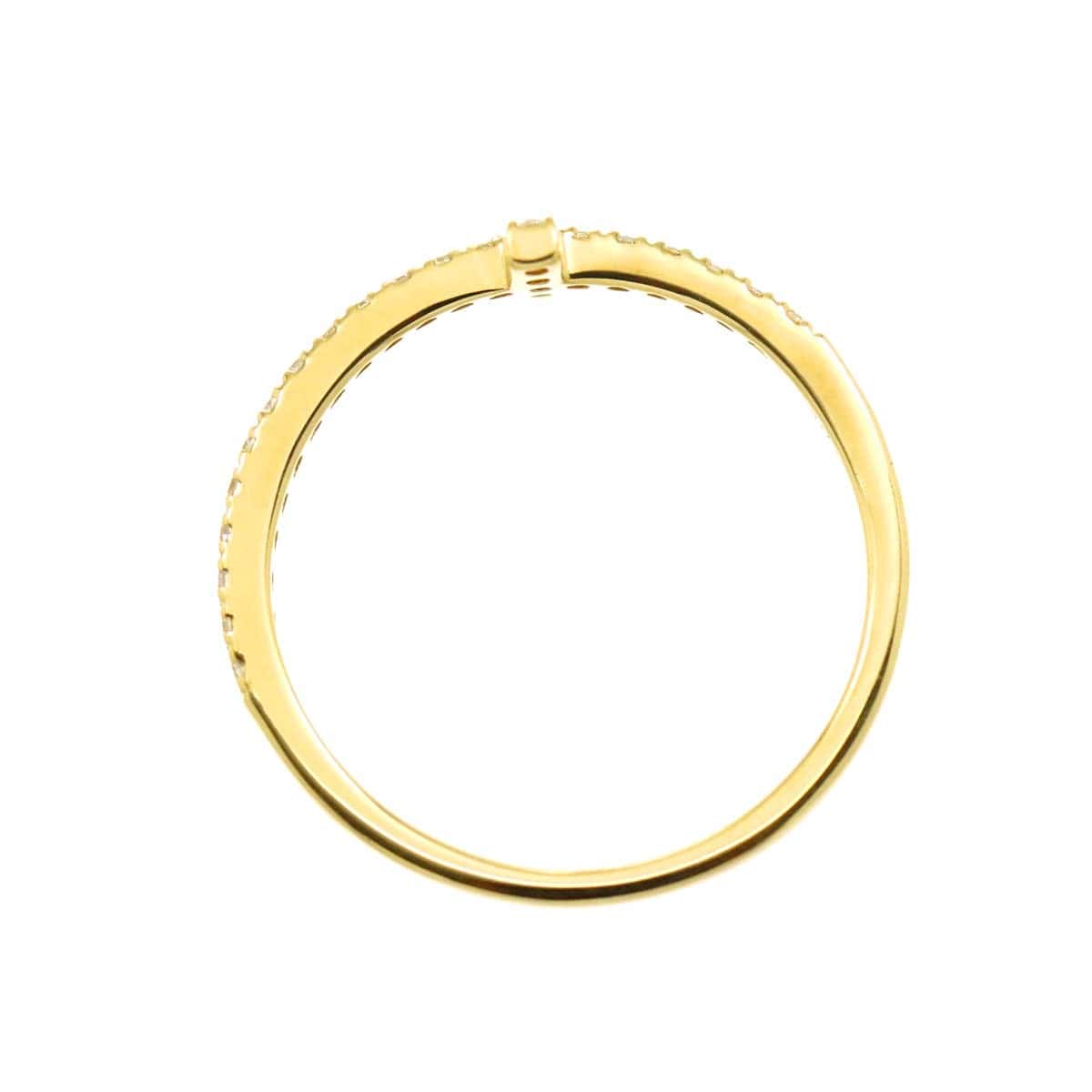 Unbranded Diamond 0.18ct Ring 18K YG Yellow Gold 750 6.25-6.5(US) 90307001