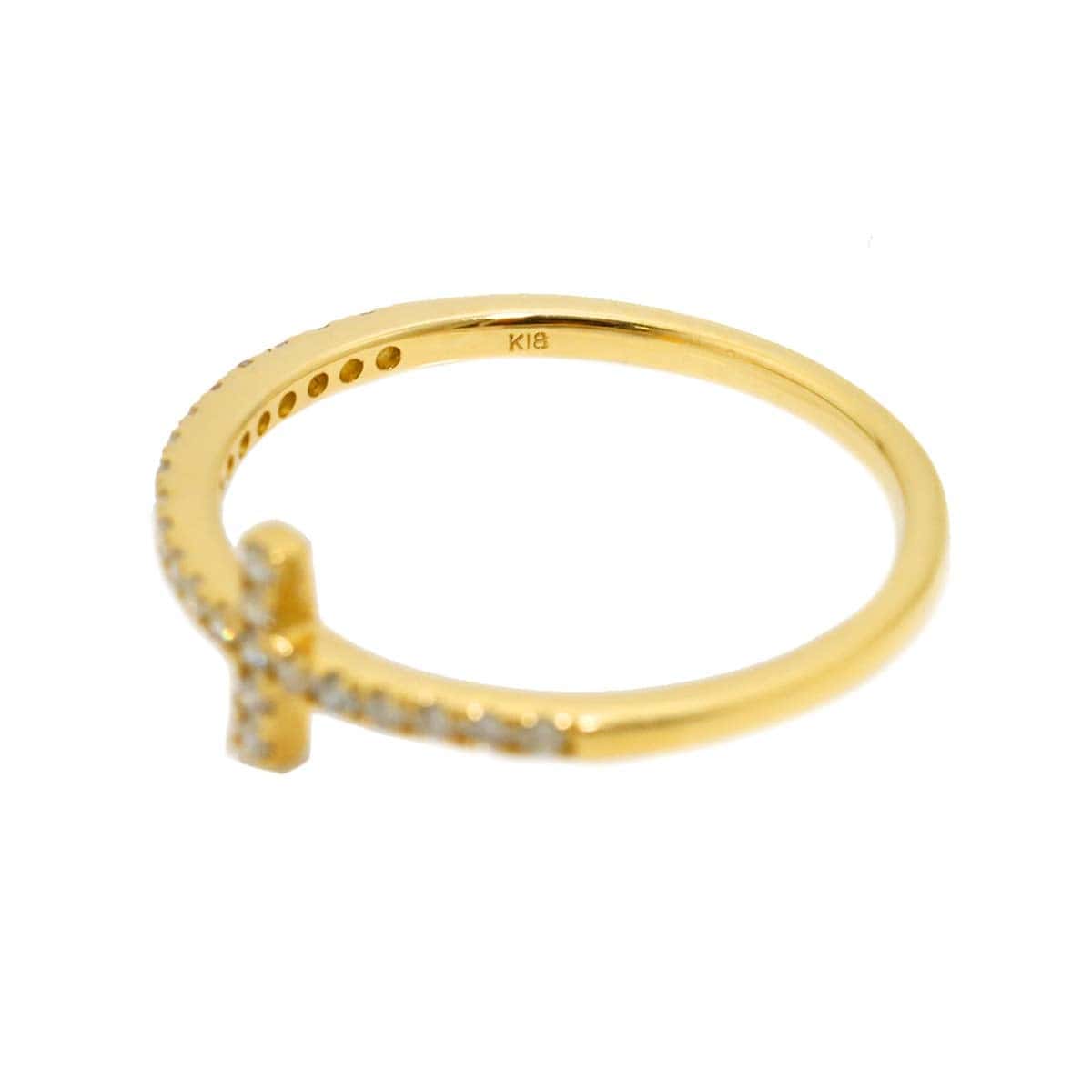 Unbranded Diamond 0.18ct Ring 18K YG Yellow Gold 750 6.25-6.5(US) 90307001