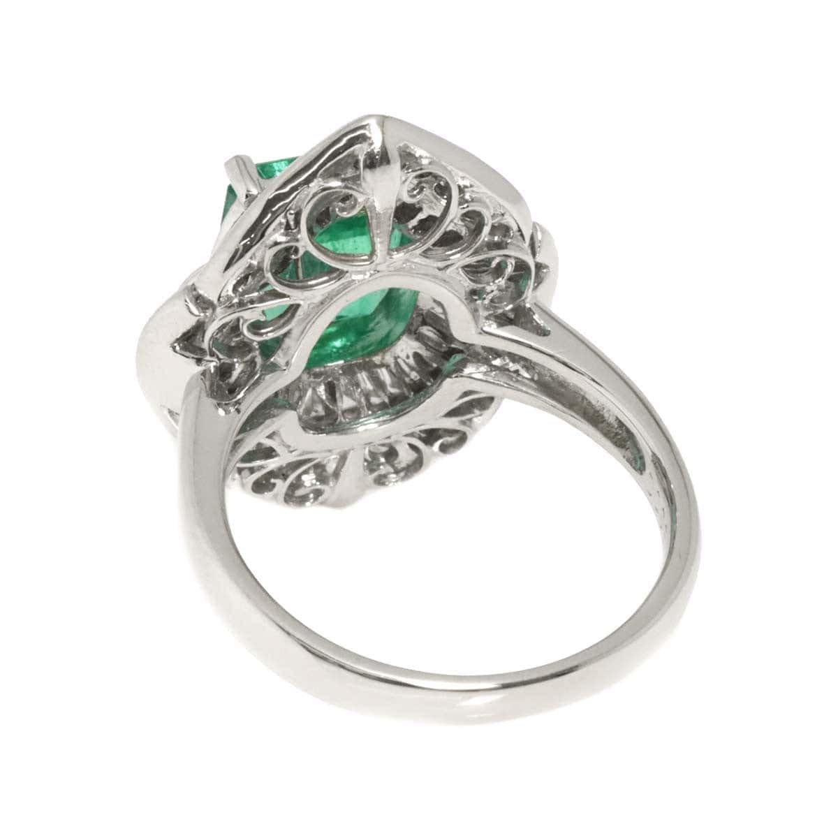 Unbranded Emerald 1.94ct Diamond 0.93ct Ring Pt Platinum size4.75-5(US) 90316322