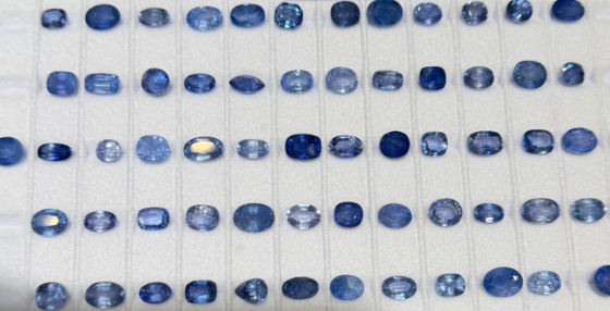 Natural Blue Sapphire from Srilanka (Normal Heat) (price per 1 stone) DXBCS3601