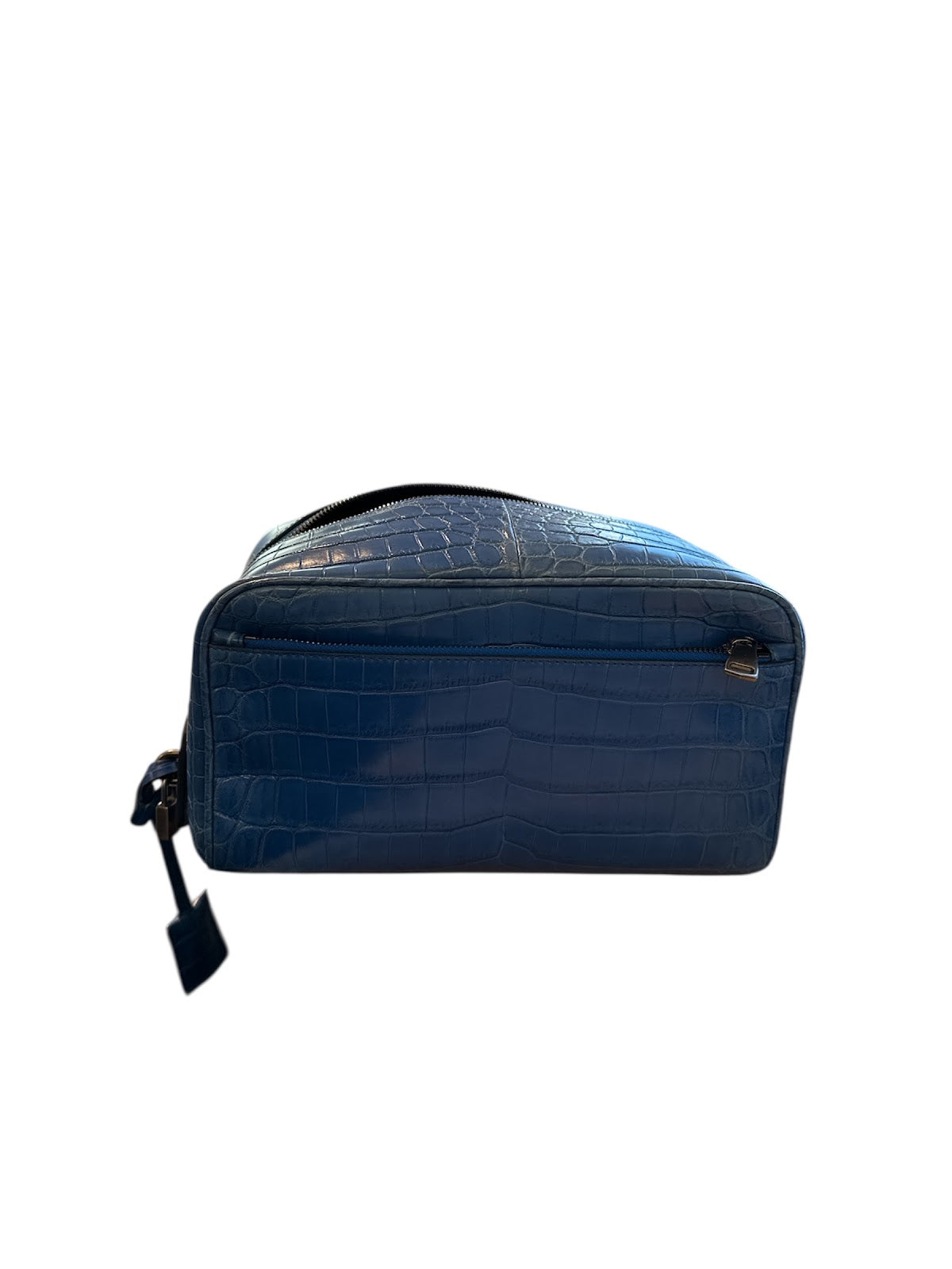 Dolce & Gabbana Wash bag crocodile DG blue DG26A