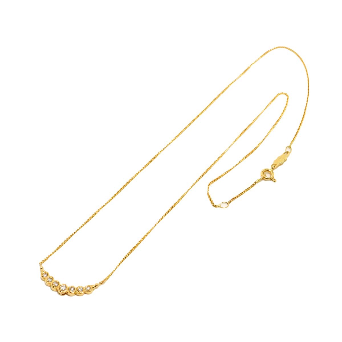 UNOAERRE UNOAERRE Diamond 0.15ct Necklace 18K YG 750 90291358