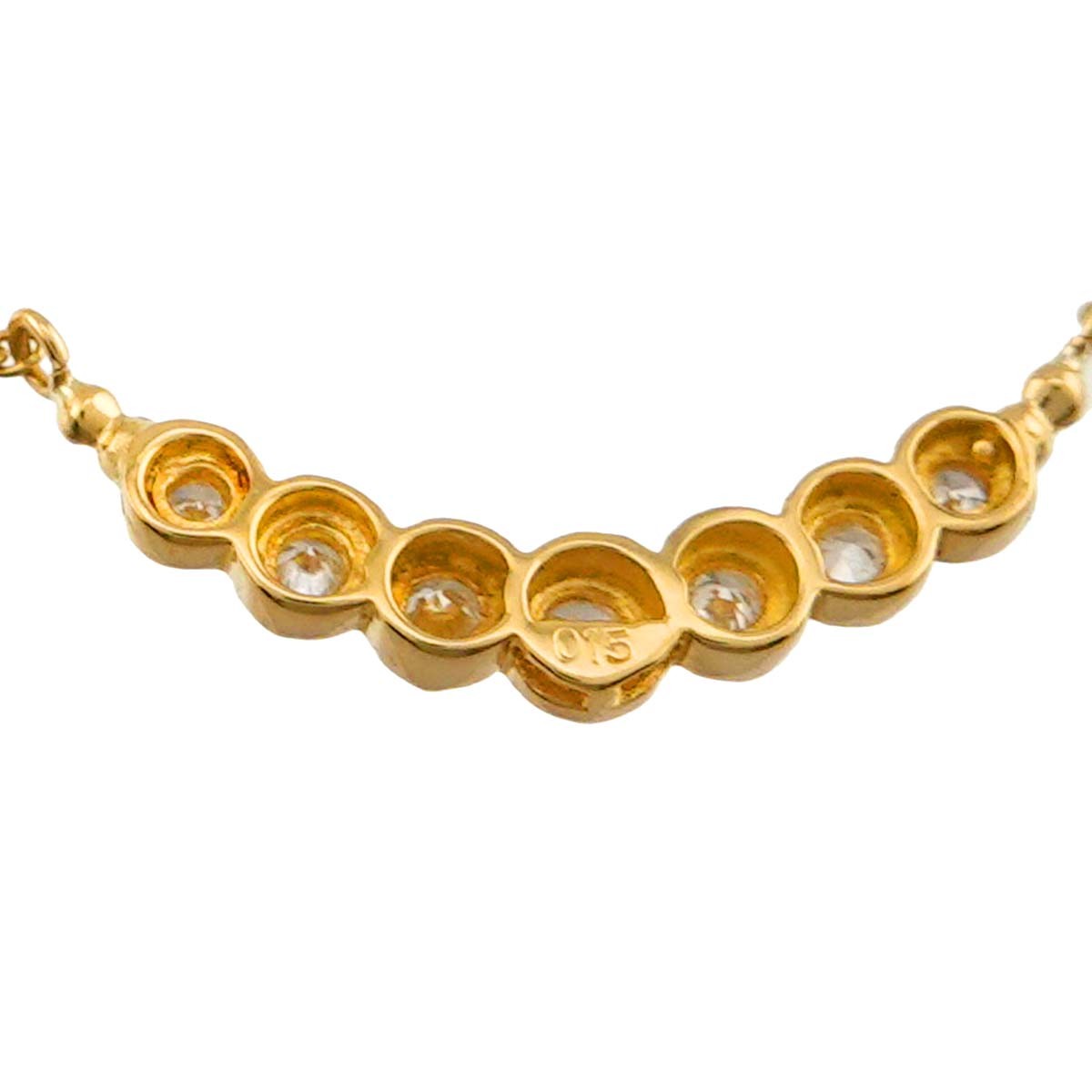 UNOAERRE UNOAERRE Diamond 0.15ct Necklace 18K YG 750 90291358