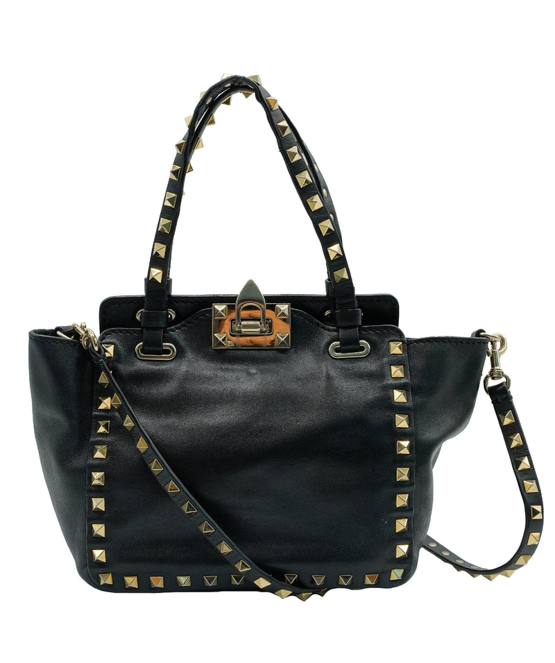 Valentino black purse with on sale studs