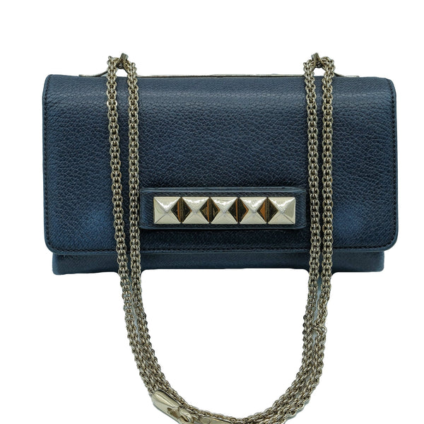 Valentino rockstud deals bag blue