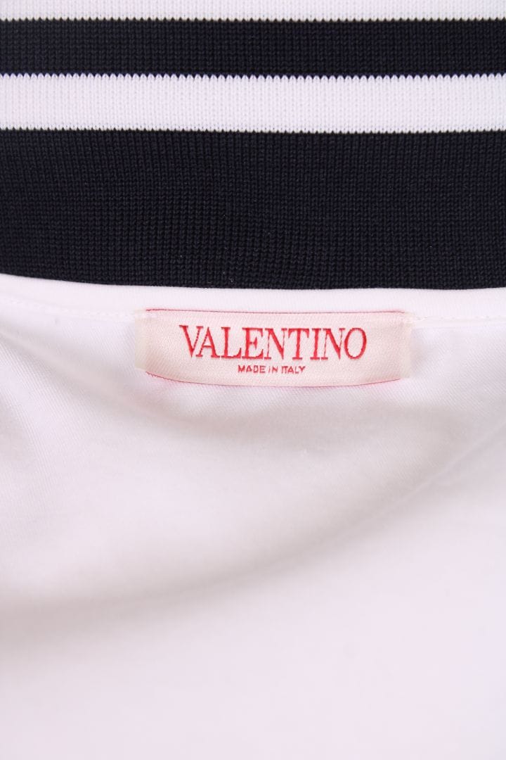 Valentino Valentino Varsity valentino set white/ Burgundy 48