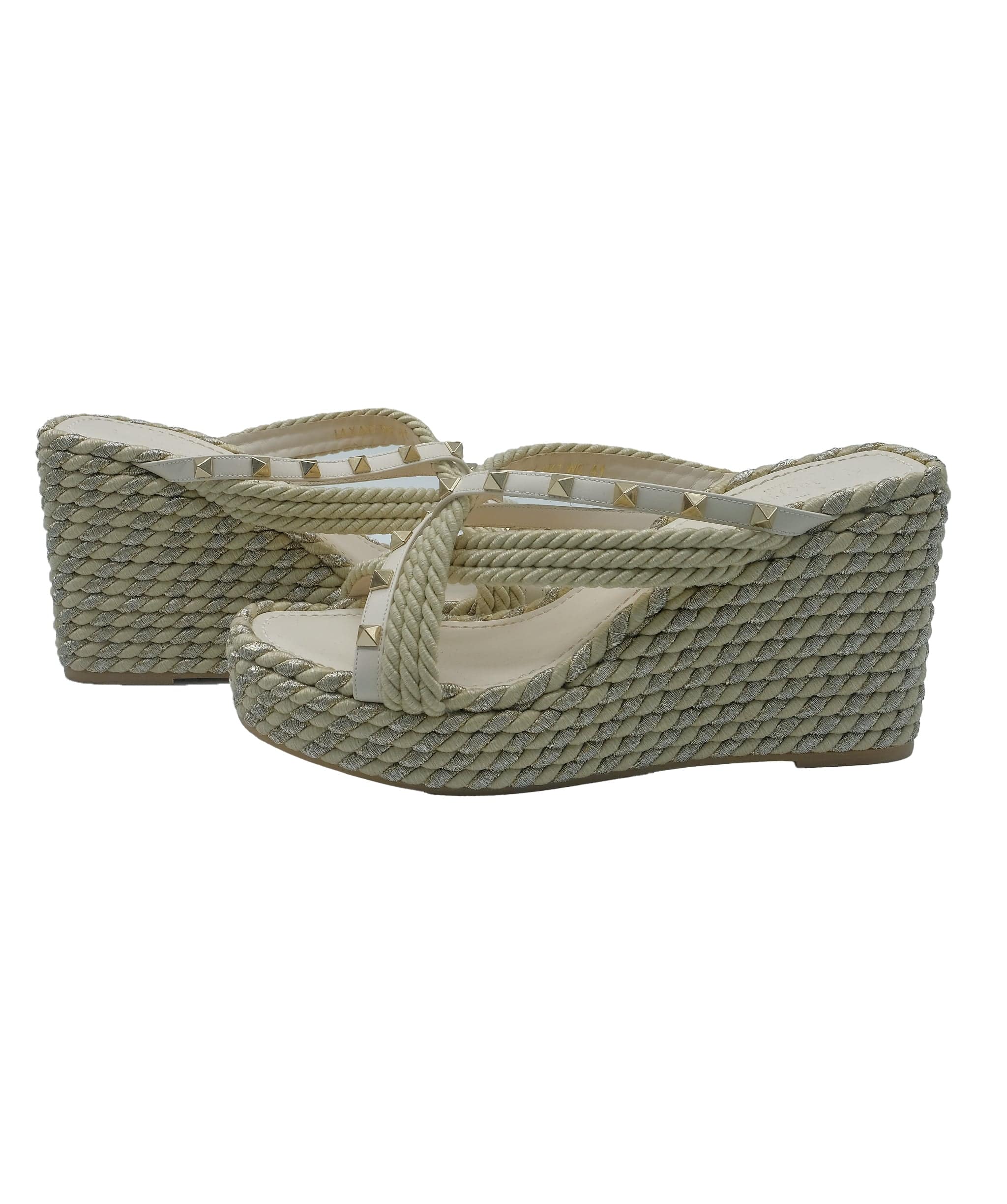 Valentino Valentino Beige Wedges 41