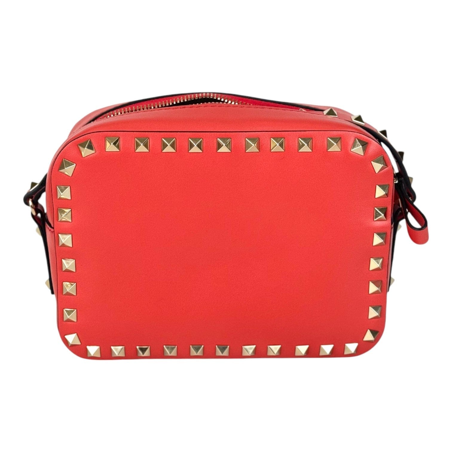Valentino Valentino Garavani Rockstud Camera Stud Bag Red