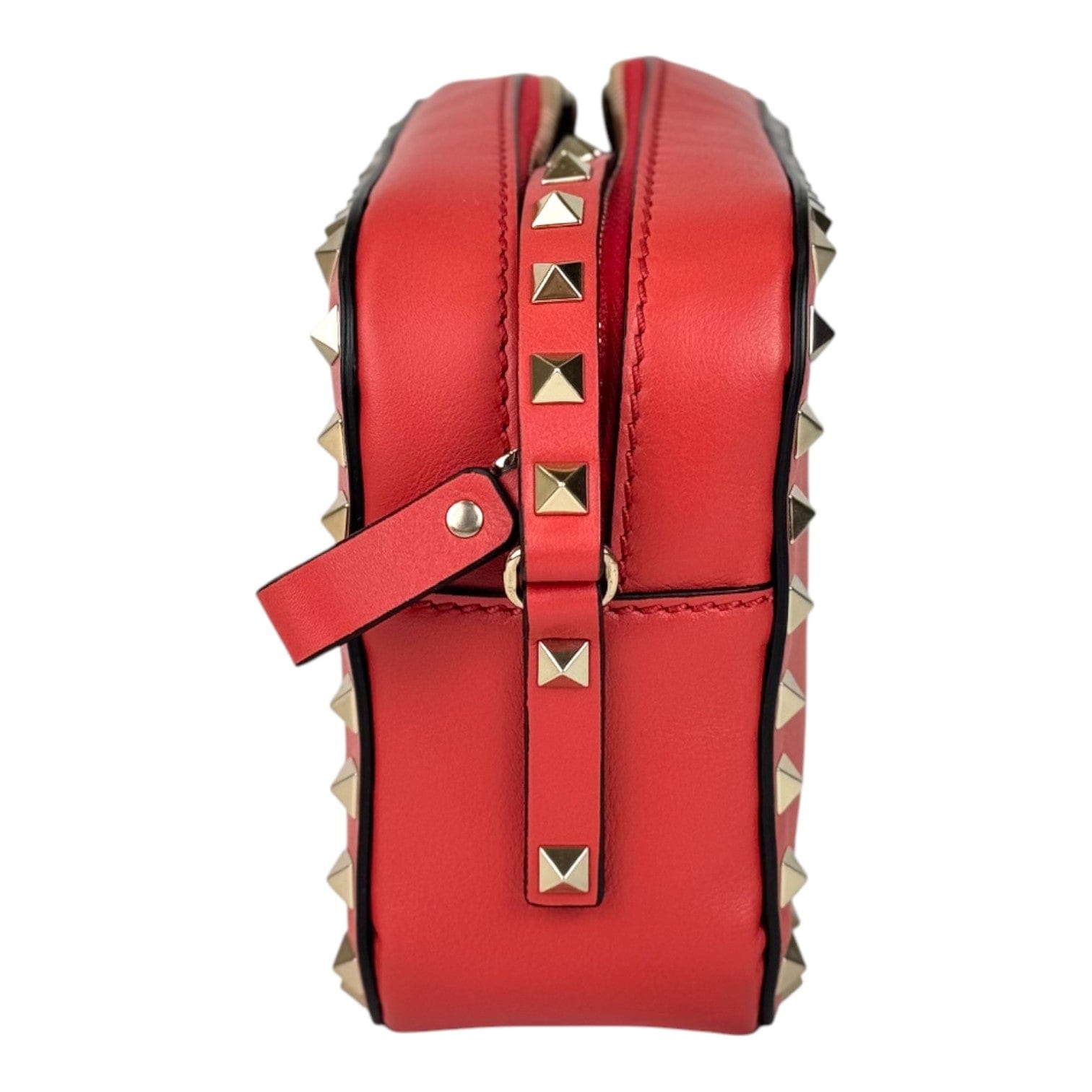 Valentino Valentino Garavani Rockstud Camera Stud Bag Red
