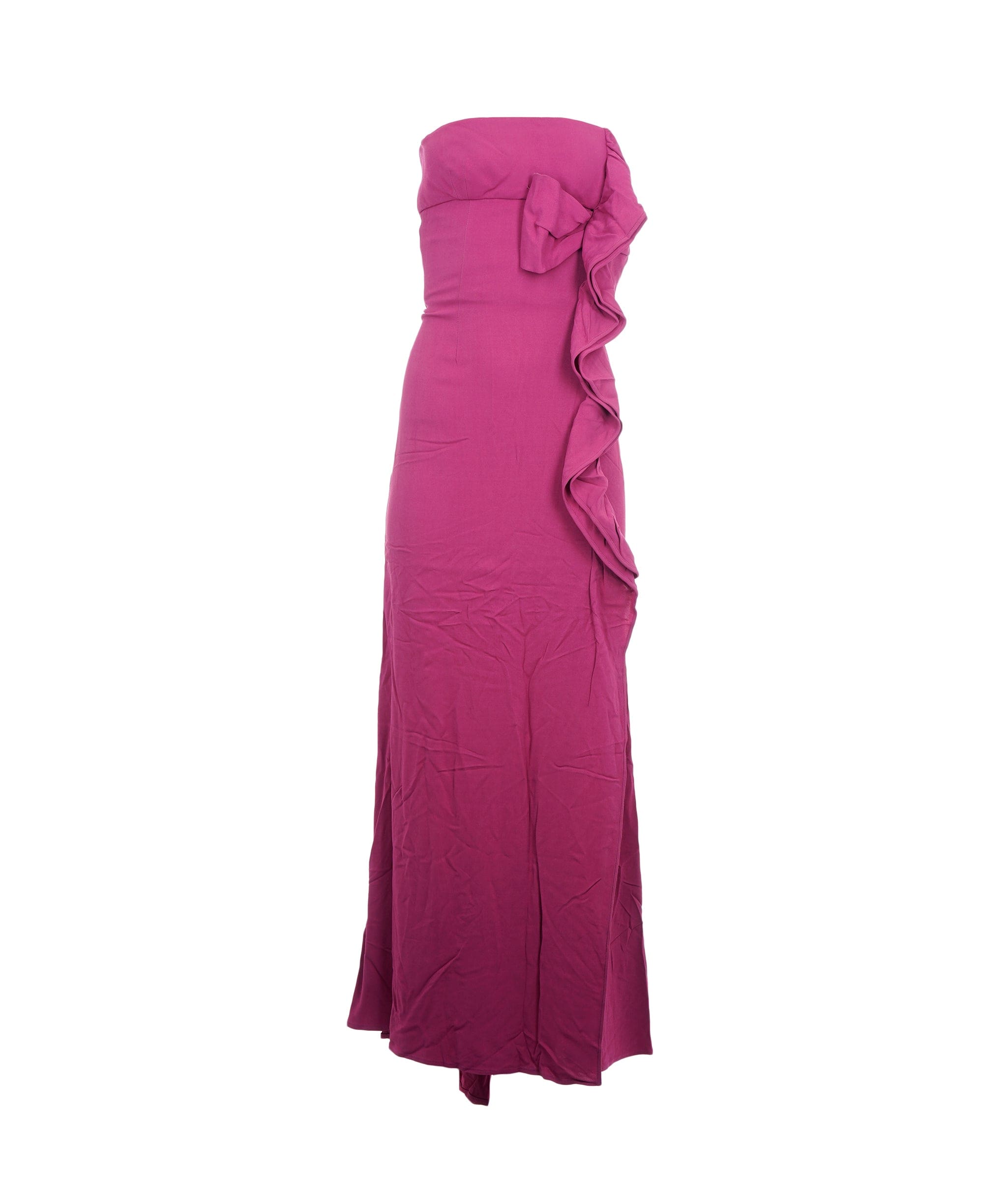 Valentino Valentino Pink Ruffle Runway Dress ALC2676