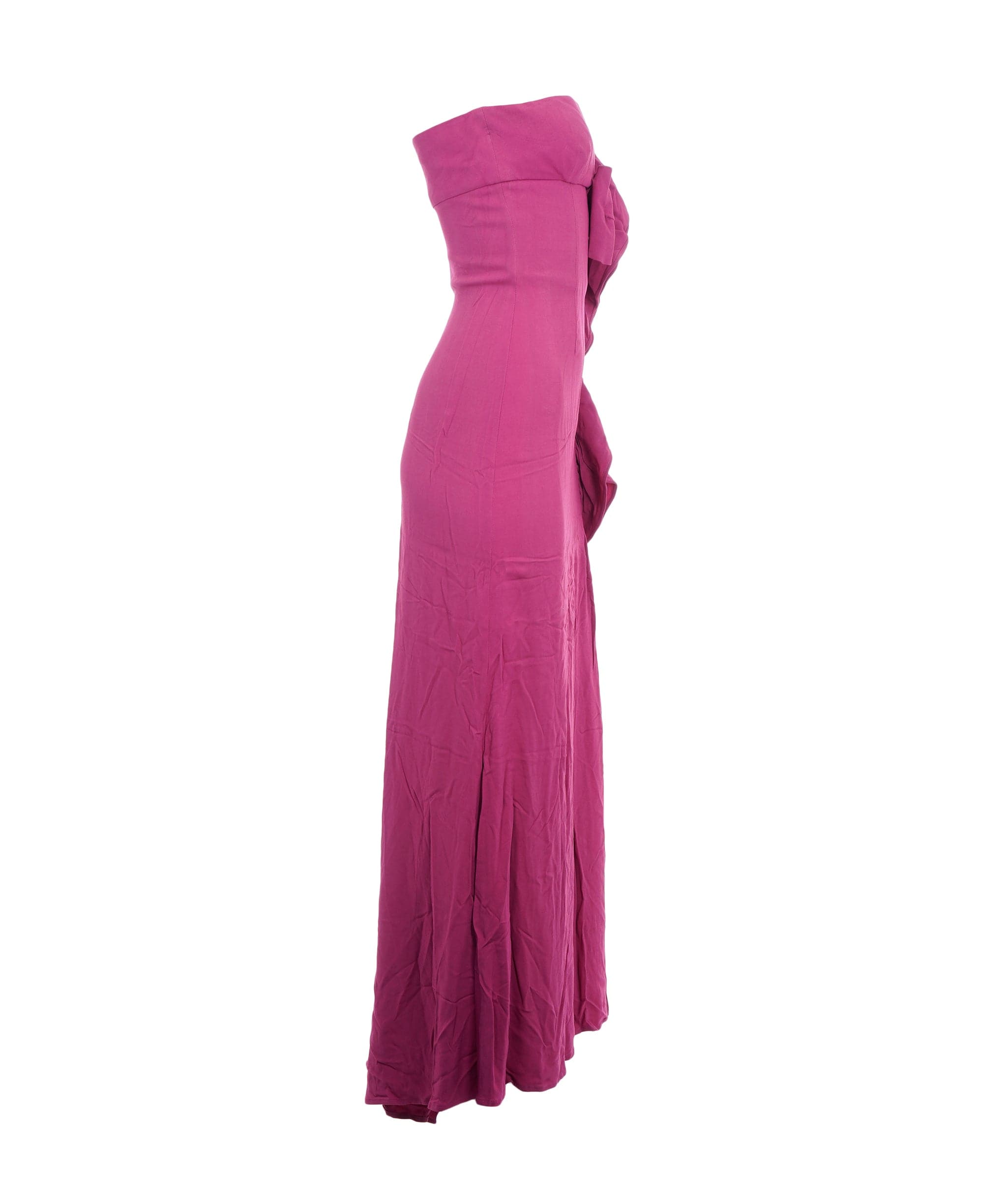 Valentino Valentino Pink Ruffle Runway Dress ALC2676