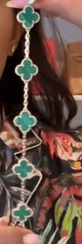 Van Cleef and Arpels Van Cleef malachite bracelet With box AGC3562