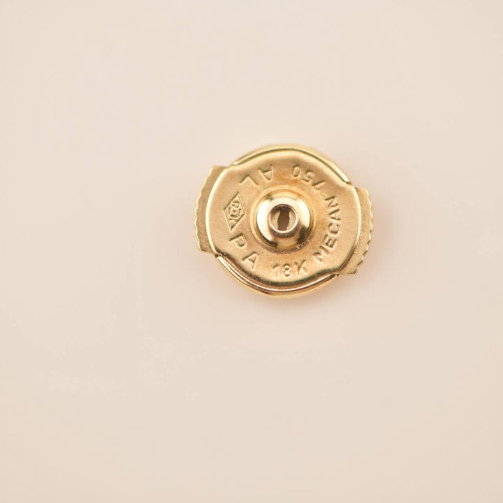 Van Cleef & Arpels Van Cleef & Arpels Pure Alhambra Onyx Yellow Gold Stud Earrings ASC4324