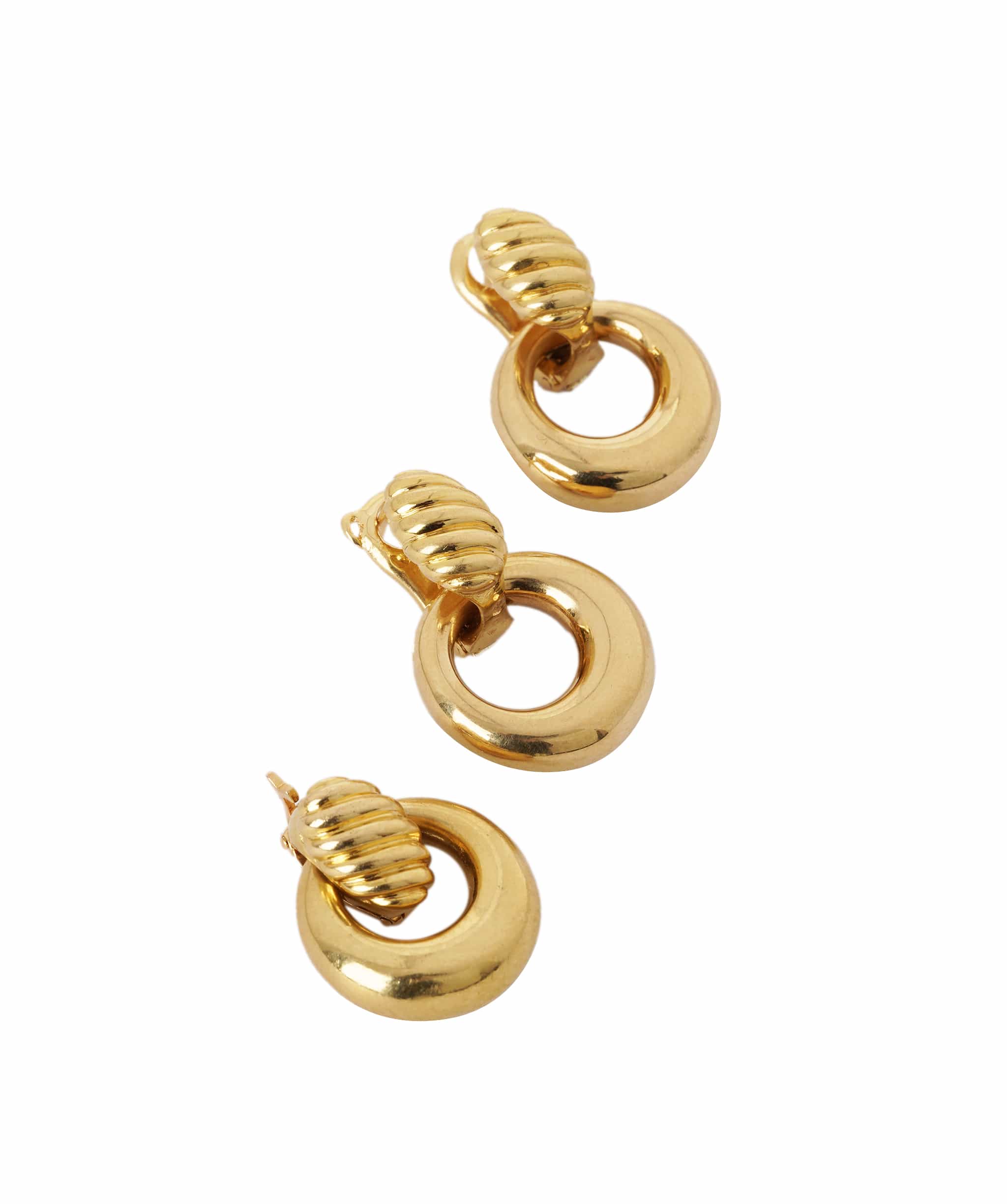 VAN CLEEF & ARPELS VAN CLEEF & ARPELS Gold Earrings with Pendant WA23805