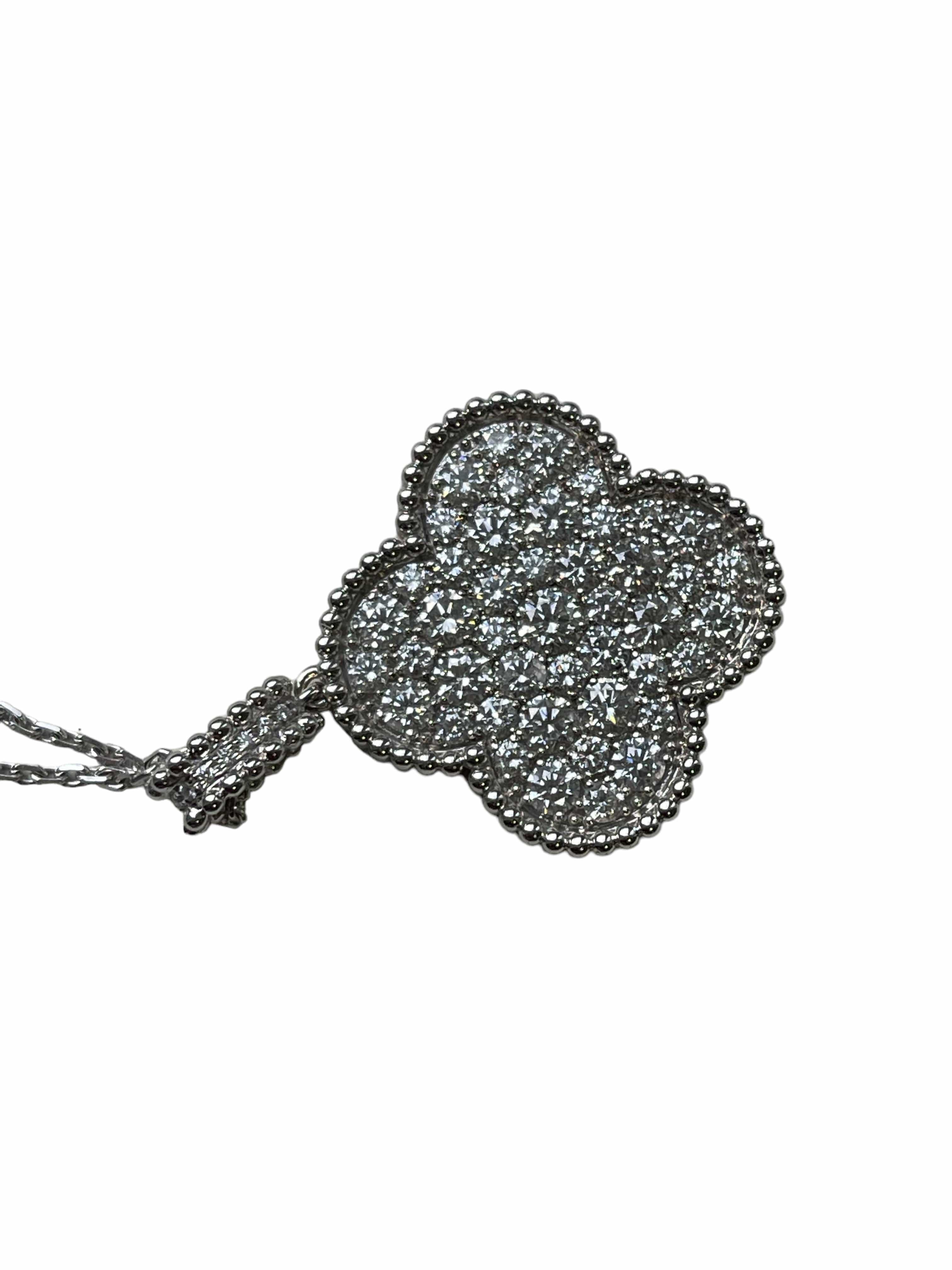 Van Cleef & Arpels Van Cleef & Arpels Magic Alhambra Diamond WG Necklace SKC1782