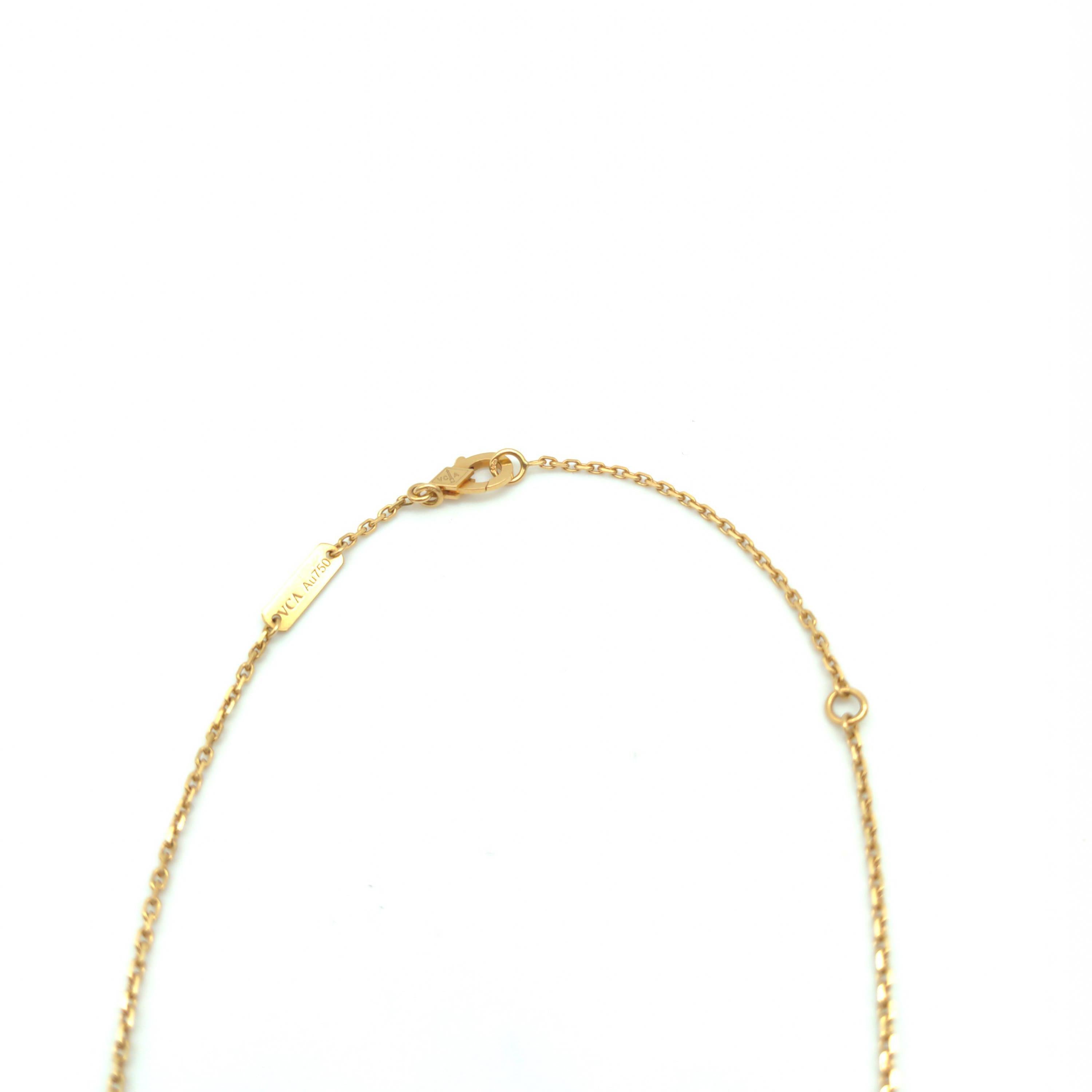 Van Cleef & Arpels Van Cleef&Arpels Necklace, Vintage Alhambra, 750 Gold ALC3305