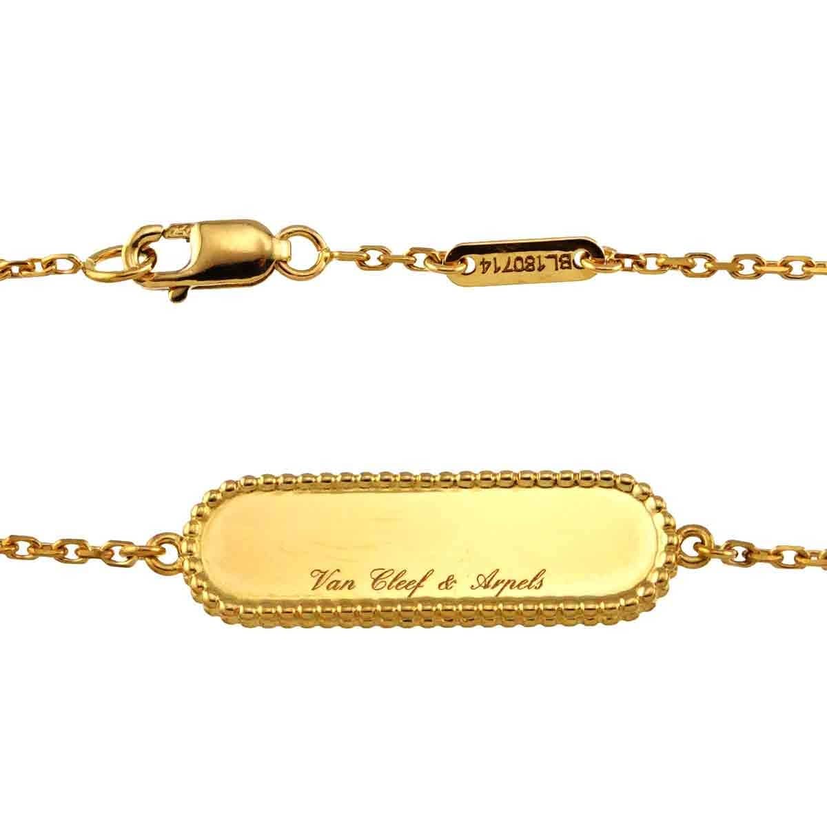 Van Cleef Arpels Van Cleef Arpels Sweet Alhambra MOP Bracelet 18K YG 750 90305793