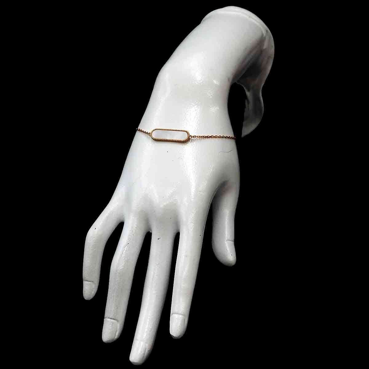 Van Cleef Arpels Van Cleef Arpels Sweet Alhambra MOP Bracelet 18K YG 750 90305793