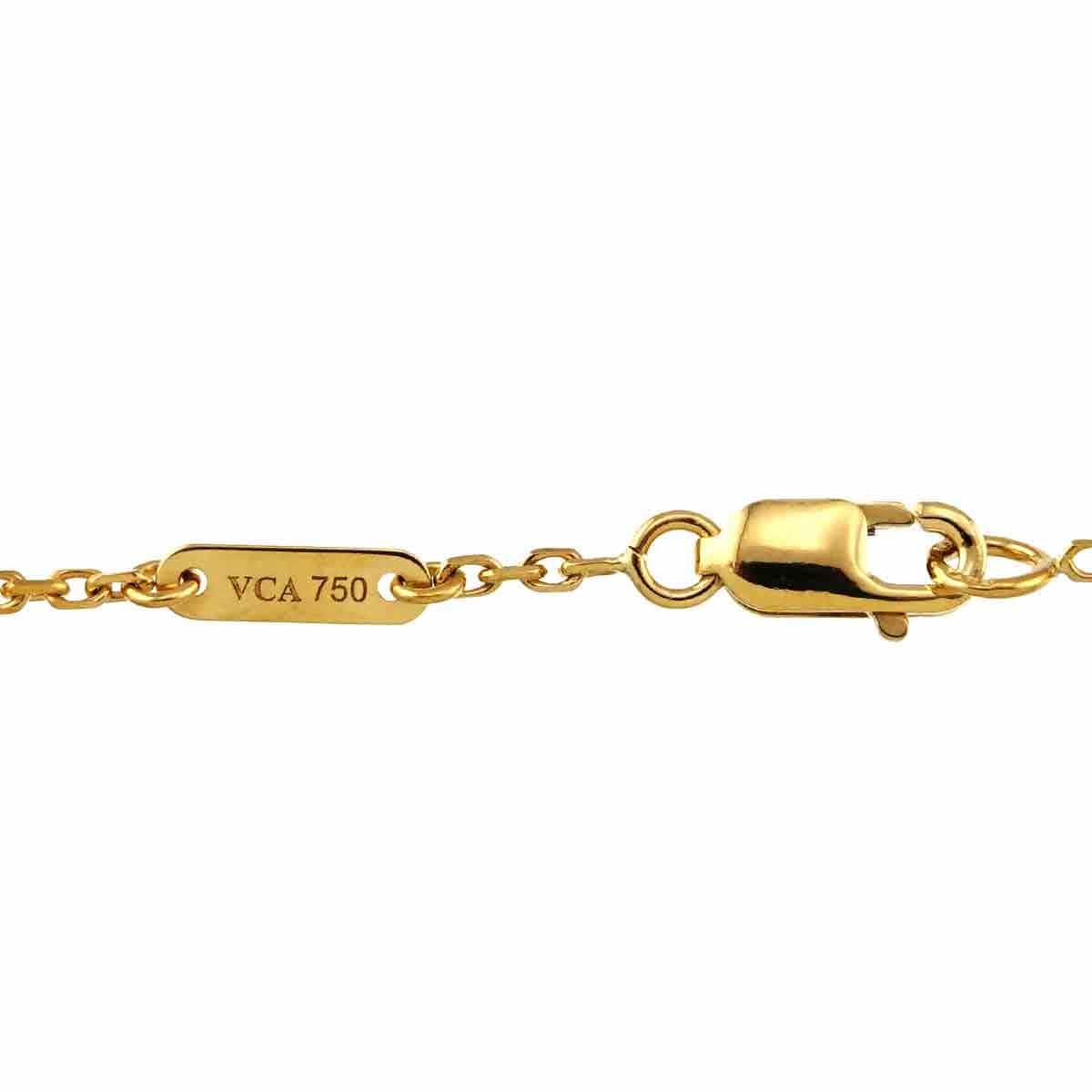 Van Cleef Arpels Van Cleef Arpels Sweet Alhambra MOP Bracelet 18K YG 750 90305793