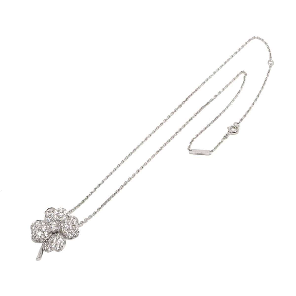 Van Cleef Arpels Van Cleef Arpels Diamond Necklace Brooch 18K White Gold 750 90279851