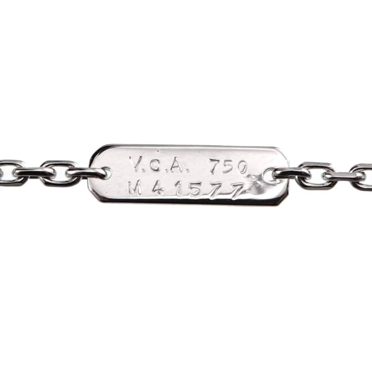 Van Cleef Arpels Van Cleef Arpels Diamond Necklace Brooch 18K White Gold 750 90279851