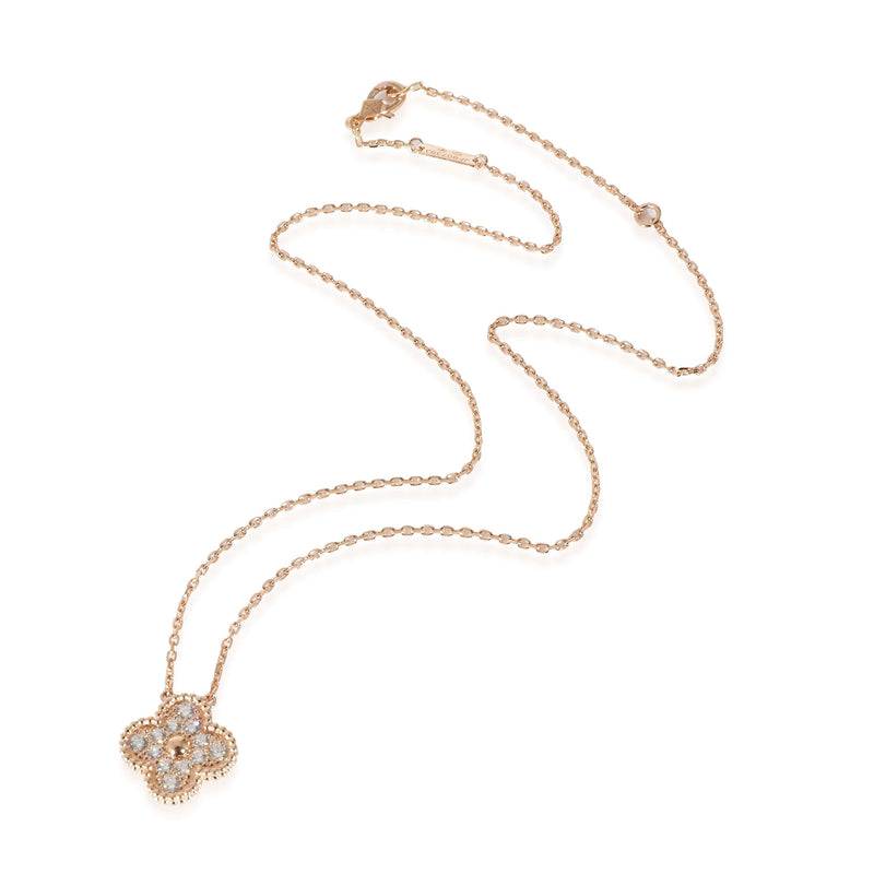 Van Cleef & Arpels Sweet Alhambra Bracelet 18k Rose Gold