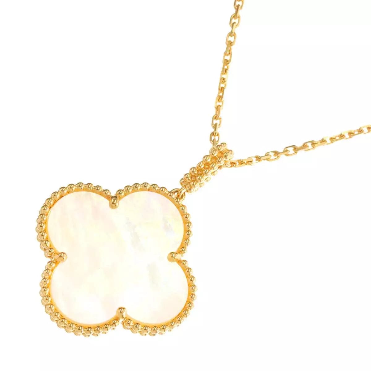 Van Cleef & Arpels Van Cleef Arpels Magic Alhambra Mother of Pearl MOP Necklace 18K YG 90250319