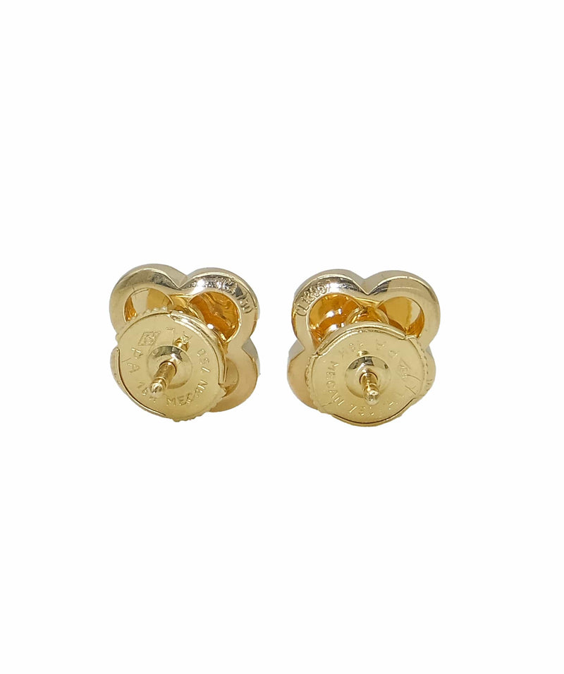 Van Cleef & Arpels Pure Alhambra Earrings K18 YG ASL8824